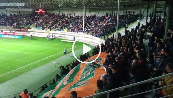 Aytemiz Alanyaspor - Beşitkaş maçı öncesi tribünler