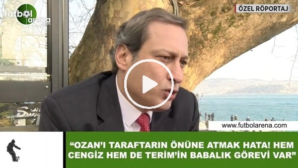 Burak Elmas: "Ozak Kabak'ı taraftarın önüne atmak hata"