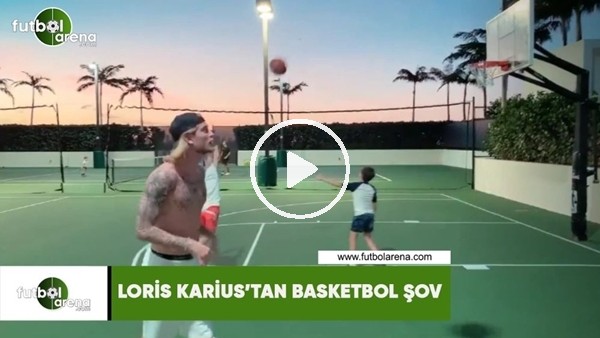 Loris Karius'tan basketbol şov