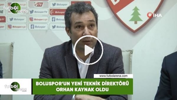 Boluspor'un yeni teknik direktörü Orhan Kaynak oldu