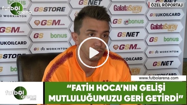 Fernando Muslera: "Fatih Hoca'nın gelişi mutluluğumuzu geri getirdi"