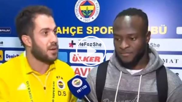 Victor Moses'tan Fenerbahçe taraftarına övgü dolu sözler