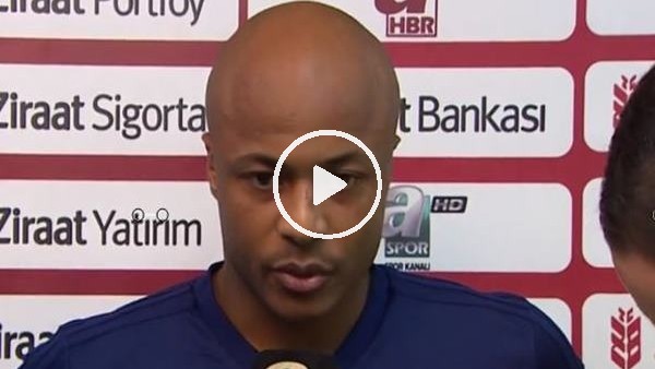 Andre Ayew: "Bizim için hayal kırıklığı oldu"