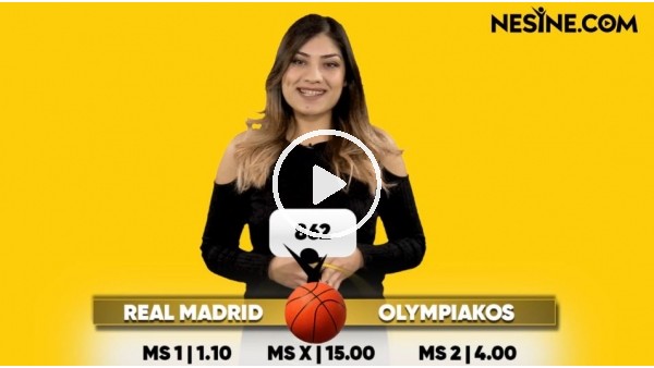 Real madrid - Olympiakos maçı Nesine'de! TIKLA & OYNA
