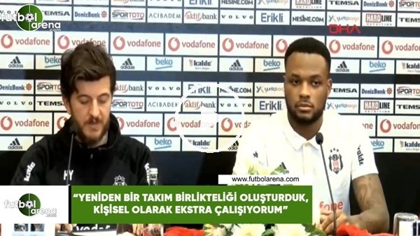 Cyle Larin: "Yeni bir takım birlikteliği oluşturduk, kişisel olarak ekstra çalışıyorum"