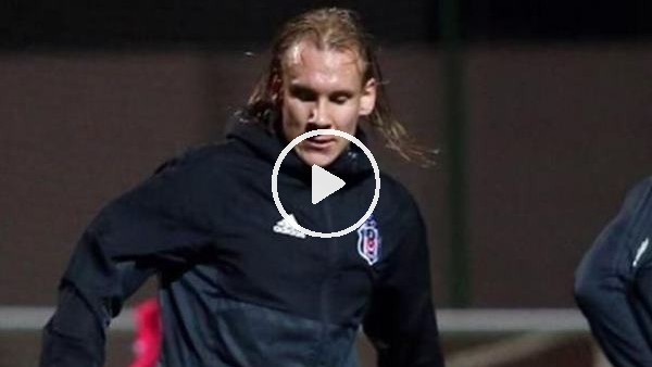 Domagoj Vida'dan antrenmanda gol şov