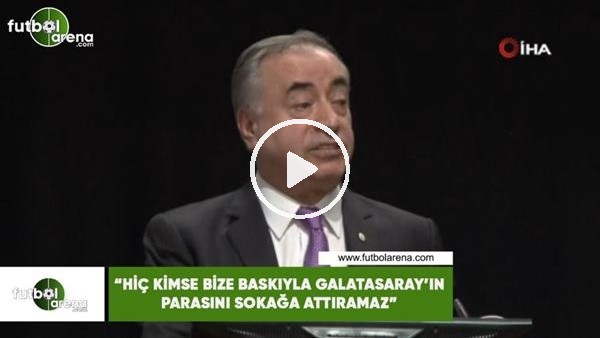 Mustafa Cengiz: "Hiç kimse bize baskıyla Galatasaray'ın parasını sokağa attıramaz"