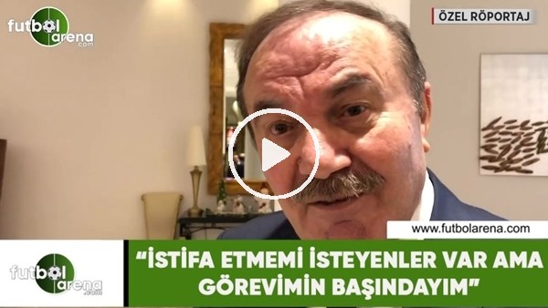 Yusuf Namoğlu: "İstifa etmemi isteyenler ve bekleyenler var ama görevimin başındayım"