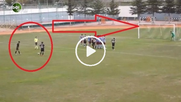 Mertcan Açıkgöz'den muhteşem bir frikik golü
