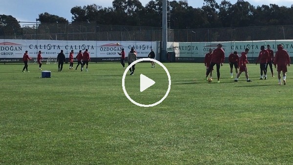 Sivasspor hazırlıklarını sürdürüyor