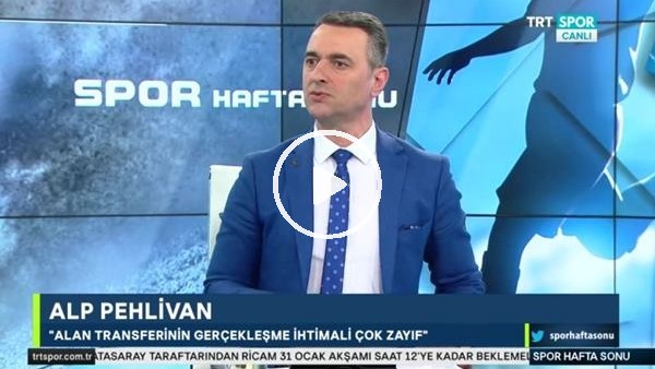 Alp Pehlivan: "Alan transferinin olma ihtimali çok zayıf"