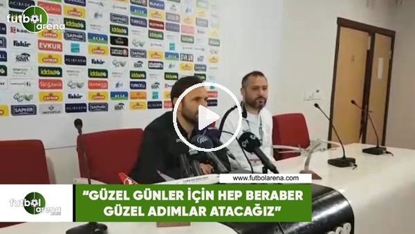 Okan Buruk: "Güzel günler için hep beraber güzel adımlar atacağız"