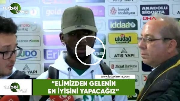 Sakho: "Elimizden gelenin en iyisini yapacağız"