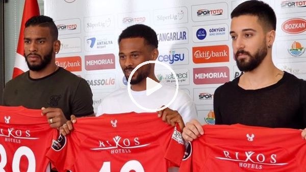 Antalyaspor'da 3 transfer birden