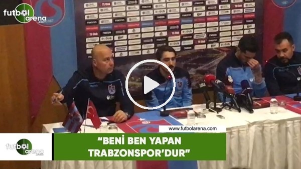 Abdulkadir Ömür: "Beni ben yapan Trabzonspor'dur"