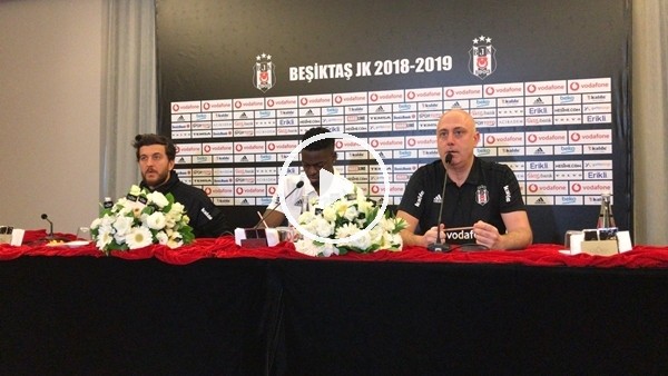 Beşiktaş, Mirin için imza töreni düzenledi