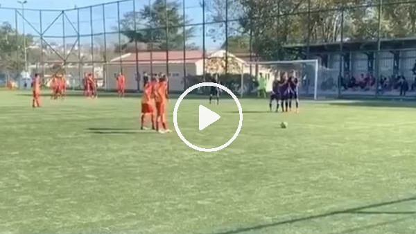 Galatasaraylı Bartuğ Elmaz'ın attığı muhteşem frikik golü