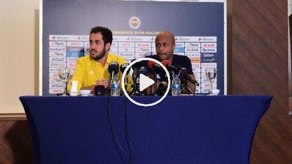 Andre Ayew basın toplantısında açıklamalar yaptı