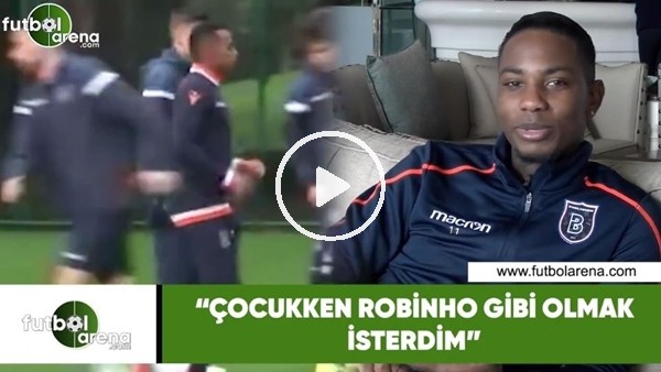 Eljero Elia: "Çocukken Robinho gibi olmak isterdim"