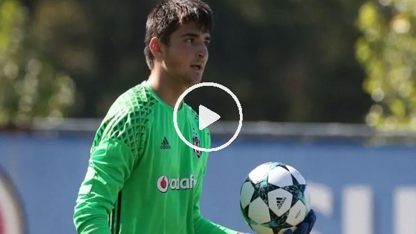 Beşiktaş'ın genç kalecisi Ersin Destanoğlu'ndan muhteşem kurtarışlar