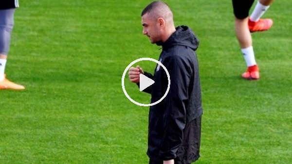 Burak Yılmaz ilk antrenmanına çıktı