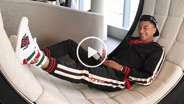 Jesse Lingard'in keyfi yerinde