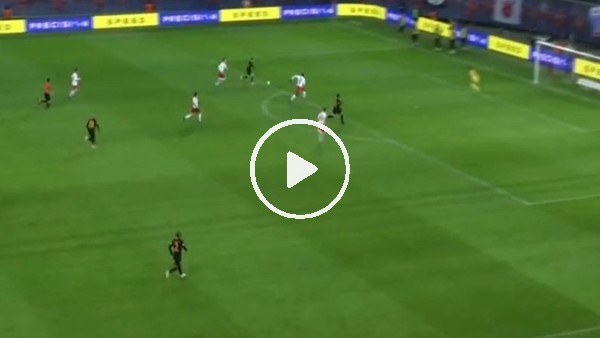 Martin Linnes'in Leipzig'e attığı gol