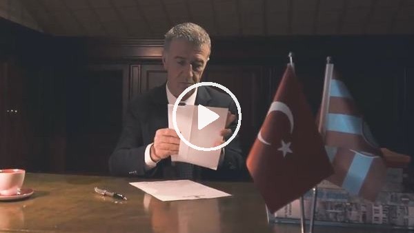Ahmet Ağaoğlu'ndan Trabzonspor taraftarına mektup