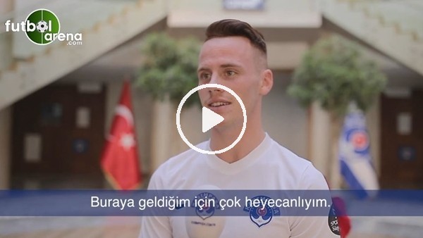 Tobias Heintz: "Kasımpaşa'ya geldiğim için çok mutluyum"