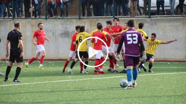 Dostça başlayan maç, olaylı bir şekilde sona erdi