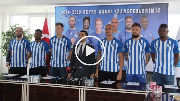Erzurumspor'dan imza şov