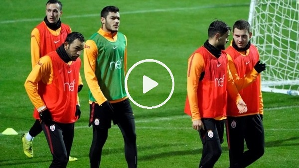 Galatasaray hazırlıklarını sürdürdü