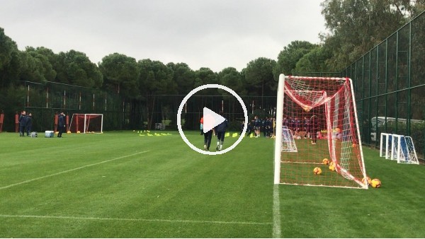 FutbolArena, Başakşehir antrenmanında