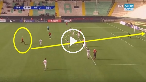 Dorukhan Toköz'ün Malta'ya attığı muhteşem gol