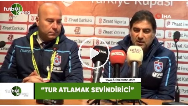 Ünal Karaman: "Tur atlamak sevindirici"