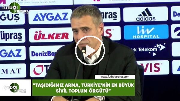 Ersun Yanal: "Taşıdığımız arma, Türkiye'nin en büyük sivil toplum örgütü"