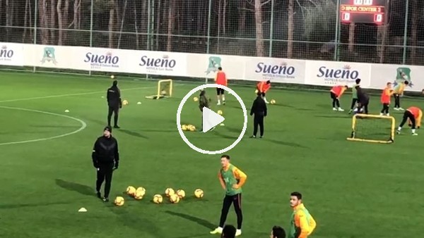 Fatih Terim, idmanda tekniğini konuşturdu