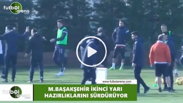 Başakşehir'de Trabzonspor maçı hazırlıkları
