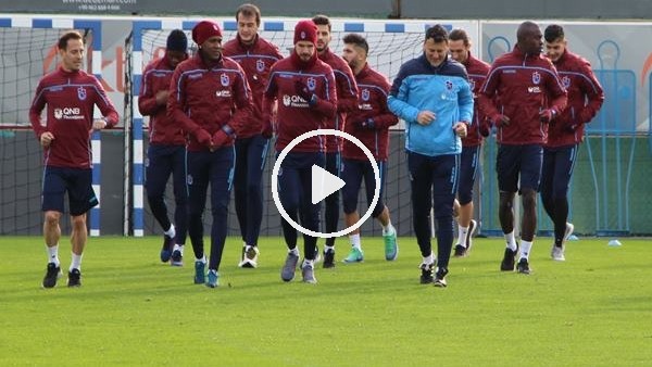 Trabzonspor'da Başakşehir maçı hazırlıkları