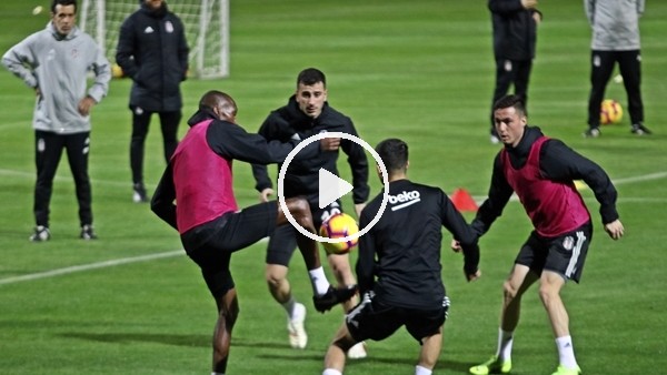 Beşiktaş, bir eksikle hazırlıklarını sürdürdü