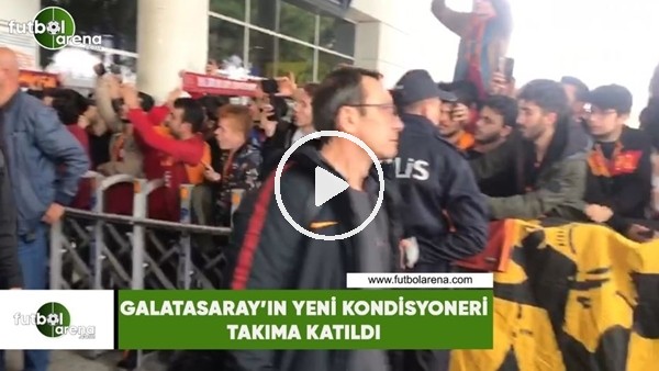 Galatasaray'ın yeni İtalyan kondisyoneri, takıma katıldı