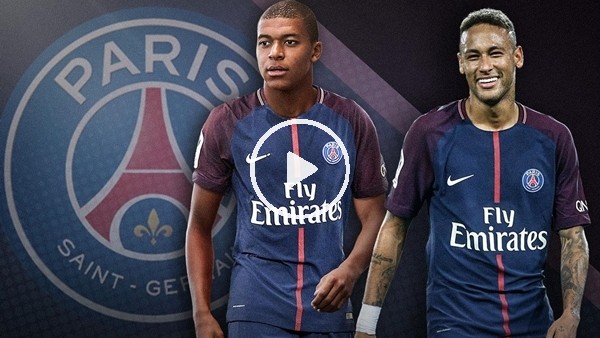 Neymar ve Mbappe'den çılgın dans