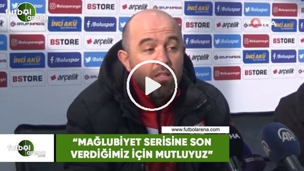 Bahadır Kıyak: "Mağlubiyet serisine son verdiğimiz için mutluyuz"