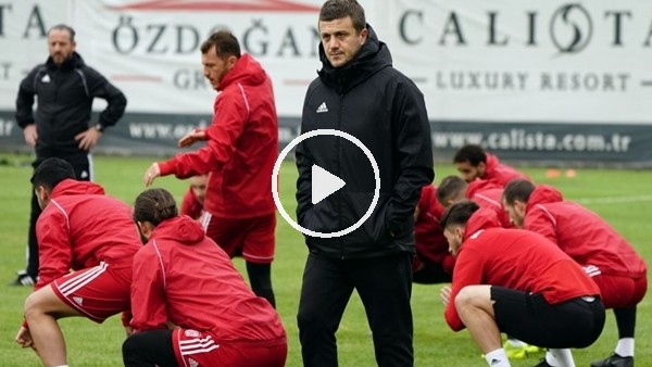 Sivasspor hazırlıklarını sürdürdü