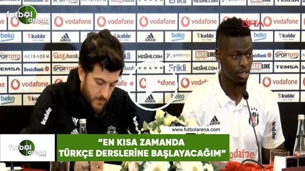 Nicolas Isimat-Mirin: "En kısa zamanda Türkçe derslerine başlayacağım"