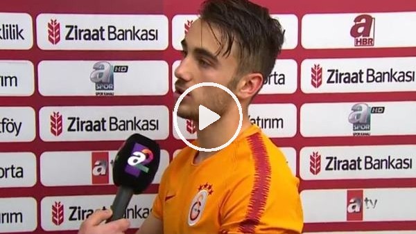 Yunus Akgün: "Çok şükür Galatasaray formasıyla hat-trick yaptım"