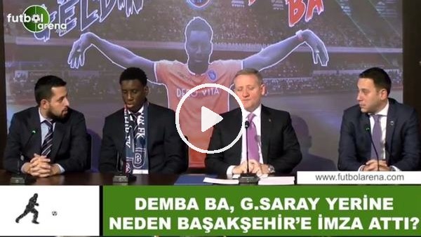 Demba Ba, Galatasaray yerin neden Başakşehir'e imza attı?
