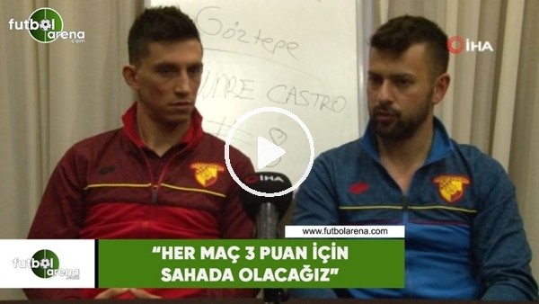 Andre Castro: "Her maç 3 puan için sahada olacağız"