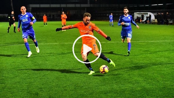 Başakşehir - Kukesi maçından görüntüler