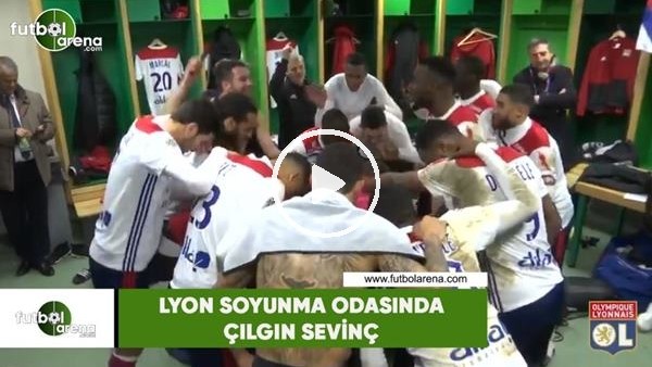 Lyon soyunma odasında çılgın sevinç